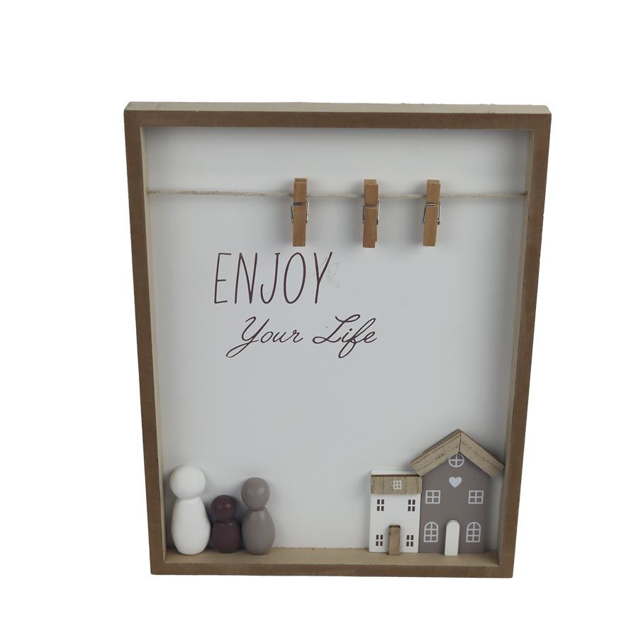 Rámeček na fotky s kolíčky D6197