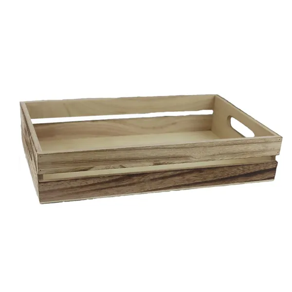 Dřevěná bedýnka velká D6210/V