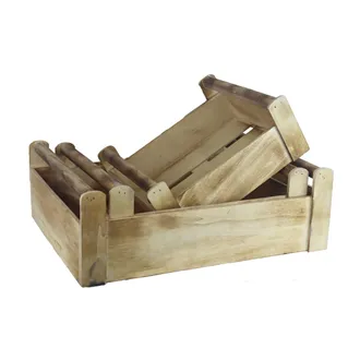 Dřevěná bedýnka střední D6220/S