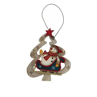 Sromek k zavěšení se sněhulákem D6552/2