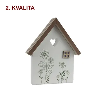 Dekorace domeček 2. jakost D6794/1B