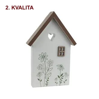 Dekorace domeček 2. jakost D6794/2B