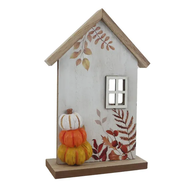 Dekorace podzimní domeček D7174