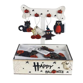 Box halloweenských dekorací, 72 ks D7461