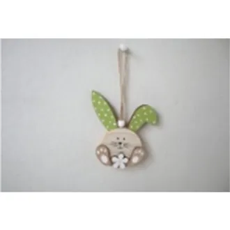 Velikonoční zajíček k zavěšení, 2 ks D7649-15