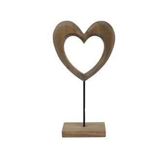 Dekorace srdce D7685/A