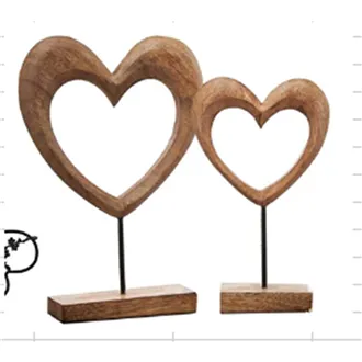 Dekorace srdce, S/2 D7685