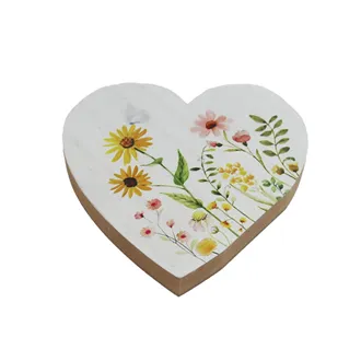 Dekorace srdce D7690