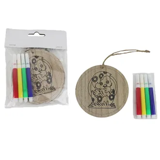 Kreativní sada k domalování, 2 ks D7705