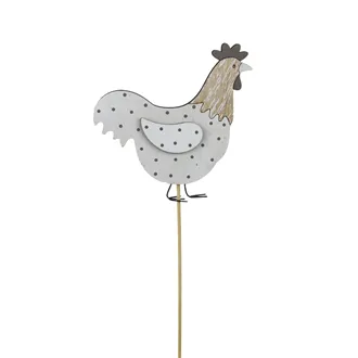 Zápich slepička D7754