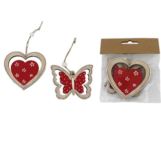 Jarní dekorace k zavěšení, 2 ks D7803