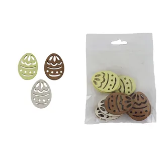 Dekorační vajíčko, 12 ks D7848