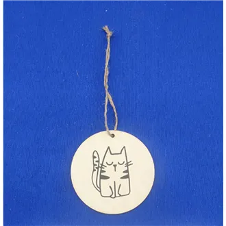 Visačka s kočkou, 10 ks D7863