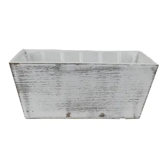 Dřevěný obal s plastem D7984