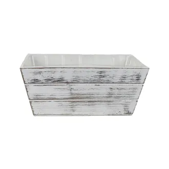 Dřevěný obal s plastem D7986
