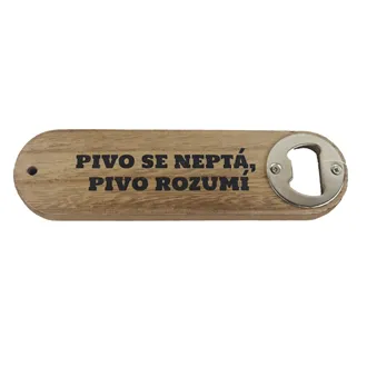 Dárkový dřevěný otvírák D8217