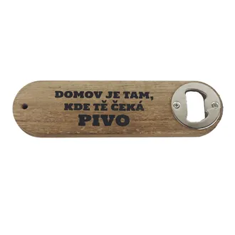 Dárkový dřevěný otvírák D8218