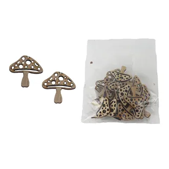 Dekorace houba 25 ks D8398