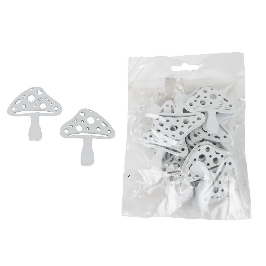 Dekorace houba 20 ks D8399