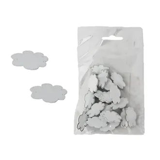 Dekorace obláček 25 ks D8409