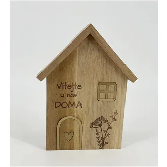 Dekorace domeček D8626