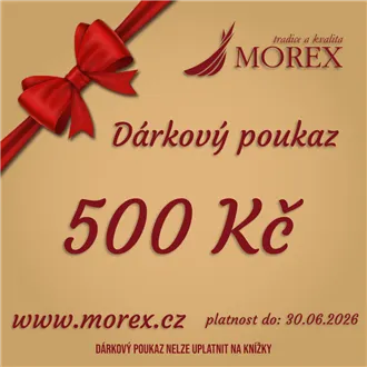 Dárkový poukaz v hodnotě 500 Kč