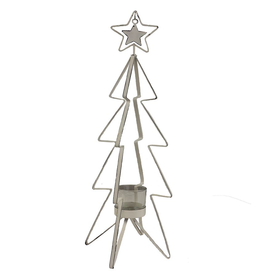 Dekorace na svíčku-stromek k1022/2