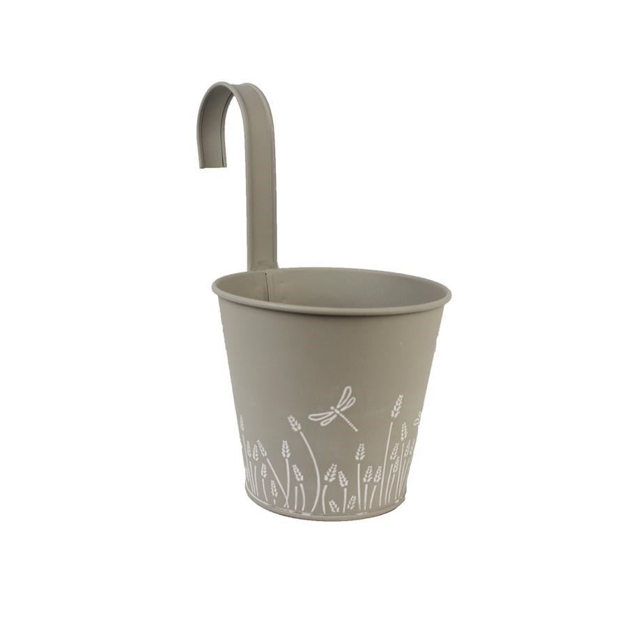 Květináč plechový k zavěšení K2586/2