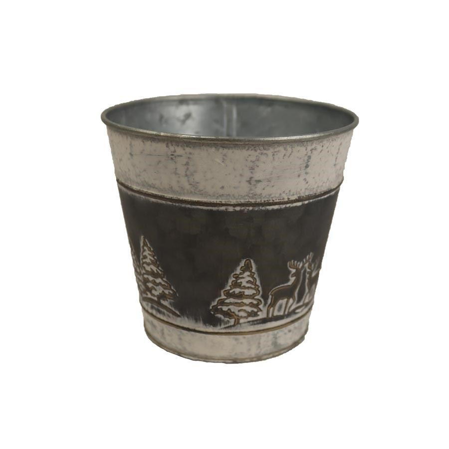 Květináč plechový K2862/2