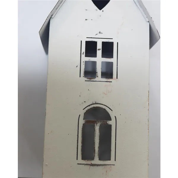 Dekorační svícen domek 2.jakost K4392B