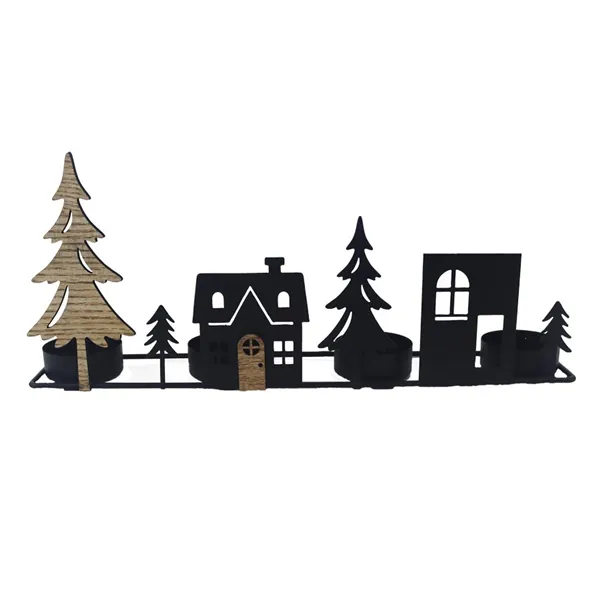 Adventní svícen vesnička K4456