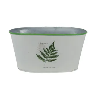 Květináč plechový ovál K4592/1