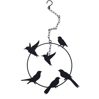Dekorace k zavěšení s ptáčky K4630