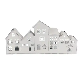 Kovový svícen vesnička K4669/2