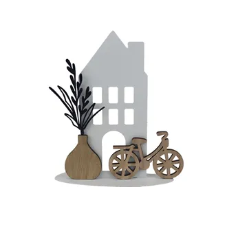 Dekorace domeček K4727