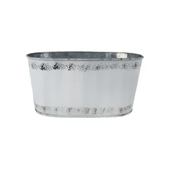 Květináč plechový oválný K5048/1