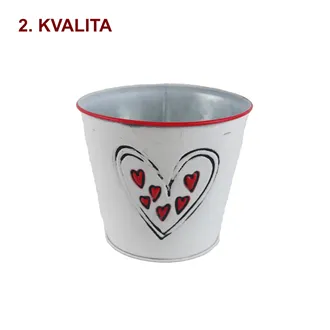 Květináč plechový 2.jakost K7068/1B