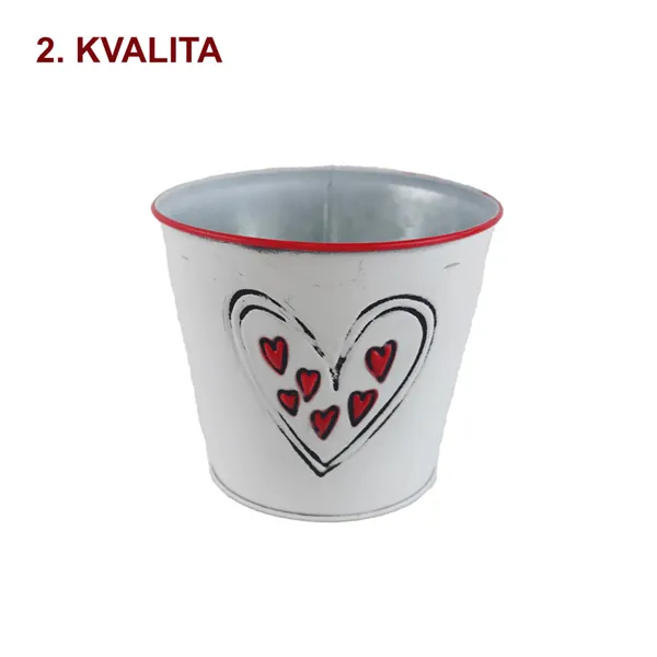 Květináč plechový 2.jakost K7068/1B