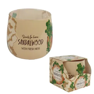 Svíčka vonná ve skle SANDALWOOD 100g G