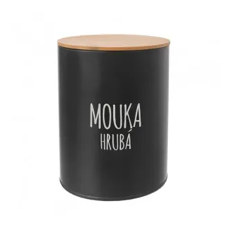 Dóza Mouka hrubá BLACK O0148