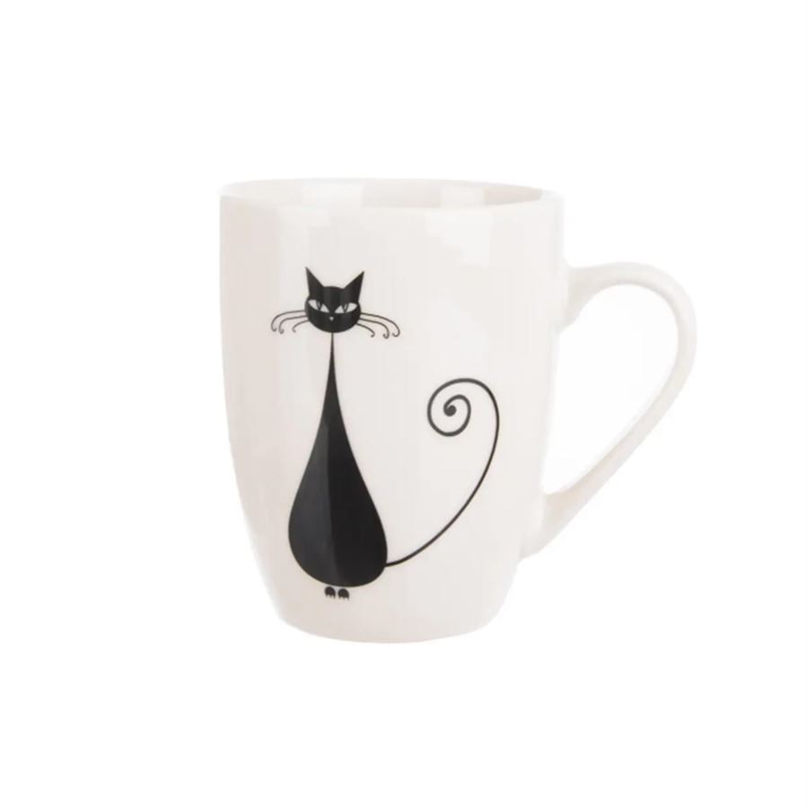 Hrnek porcelán kočka 370 ml O0574