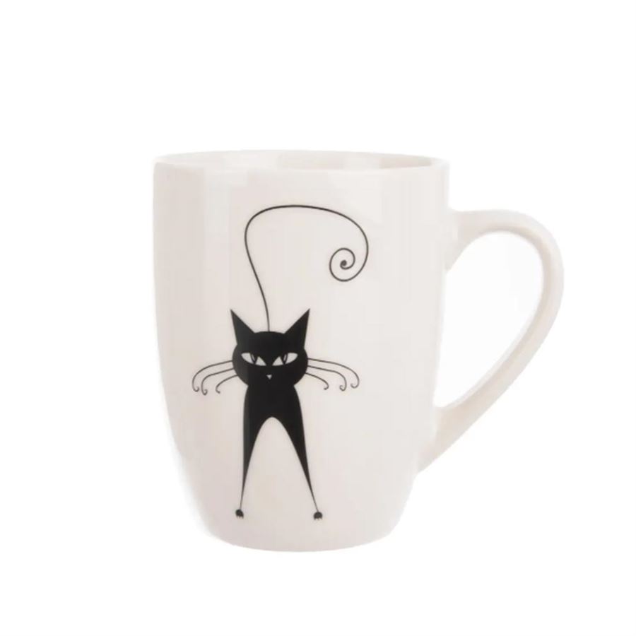 Hrnek porcelán kočka 370 ml O0575
