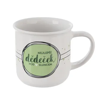 Hrnek porcelán NEJLEPŠÍ DĚDEČEK 0,34 l O0584