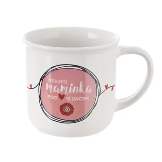 Hrnek porcelán NEJLEPŠÍ MAMINKA 0,34 l O0585