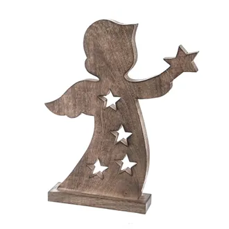 Anděl mango hvězdy 24x6x43 cm