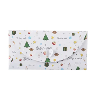 Obálka papír Šťastné a veselé 