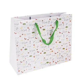 Taška papír dárková Od Ježíška 32x12x26 cm