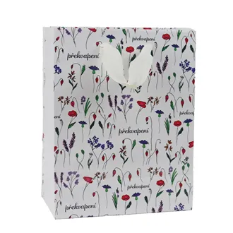 Taška papír dárková Překvapení 26x12x32 cm