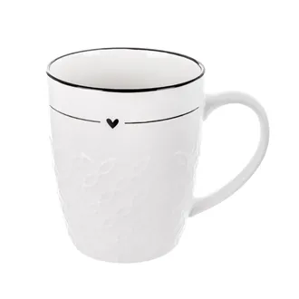 Hrnek porcelánový SRDCE 0,4 l O0642