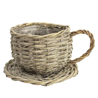 Obal s plastem šedý P0412